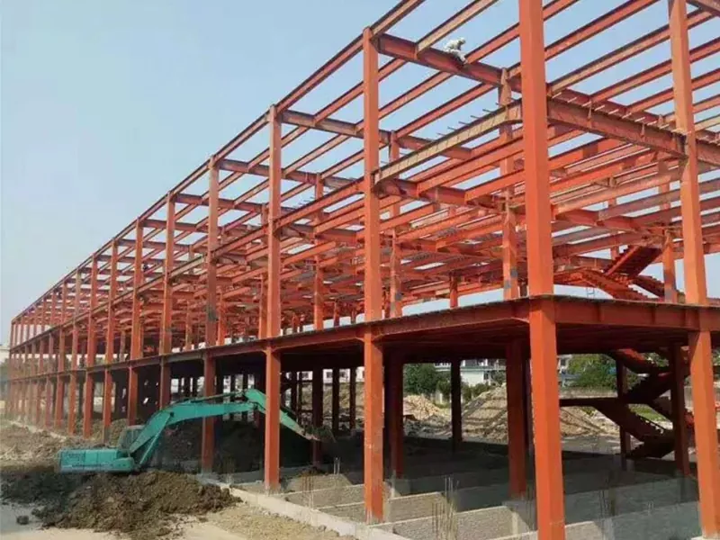 ইকোফ্ৰেণ্ডলী ষ্টীল ফ্ৰেম গুদাম নিৰ্মাণ