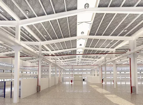ষ্টীল ষ্ট্ৰাকচাৰ লজিষ্টিক চেণ্টাৰ